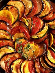 Sahramin tuoksuinen ratatouille