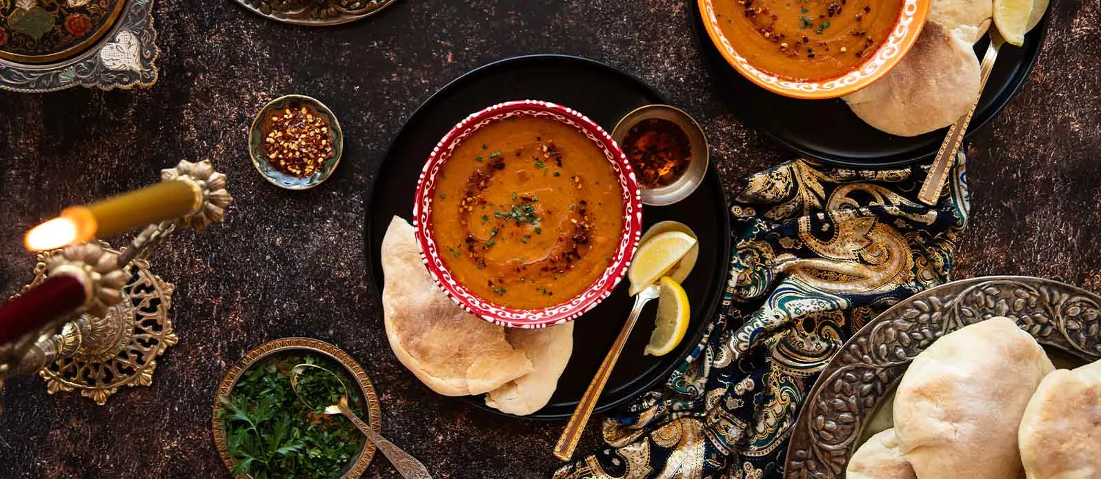 Turkkilainen linssi-porkkanakeitto