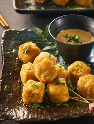 Kala-takoyaki teriyakikastikkeella