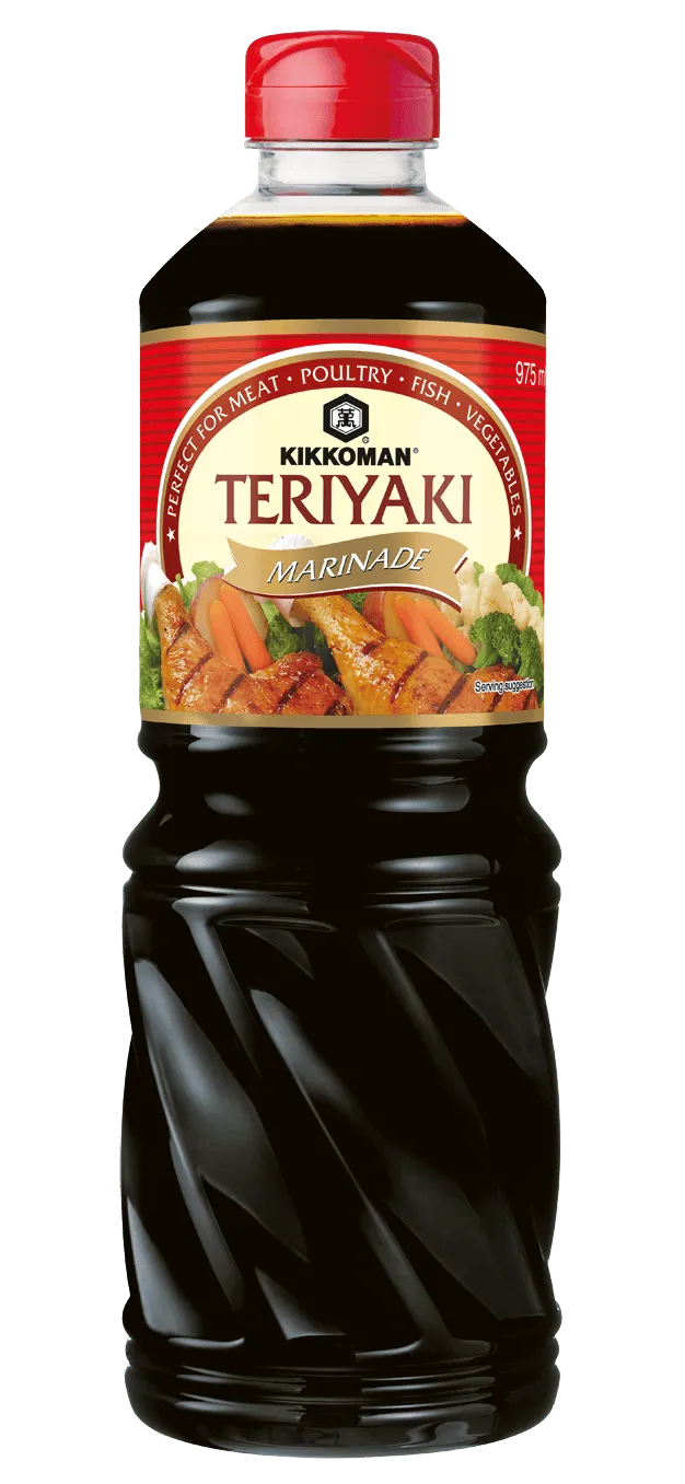 Kikkoman Teriyaki - marinadi 975 ml PET-pullo