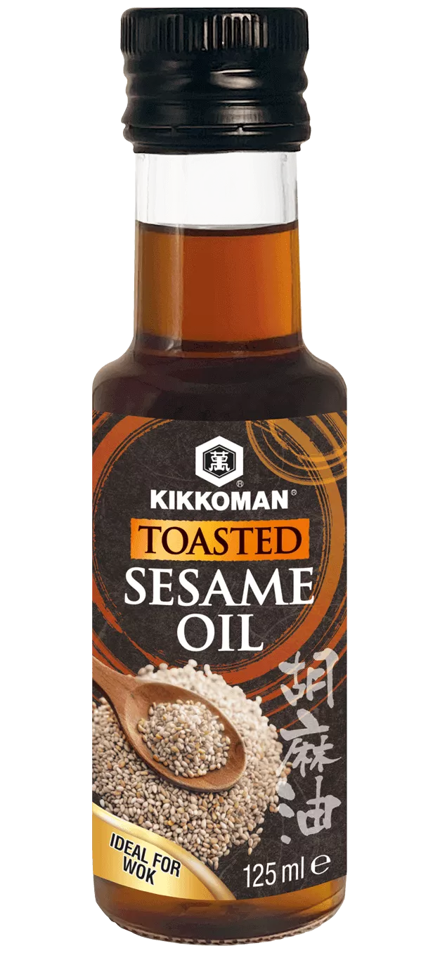 Kikkoman paahdettu seesamiöljy 125 ml