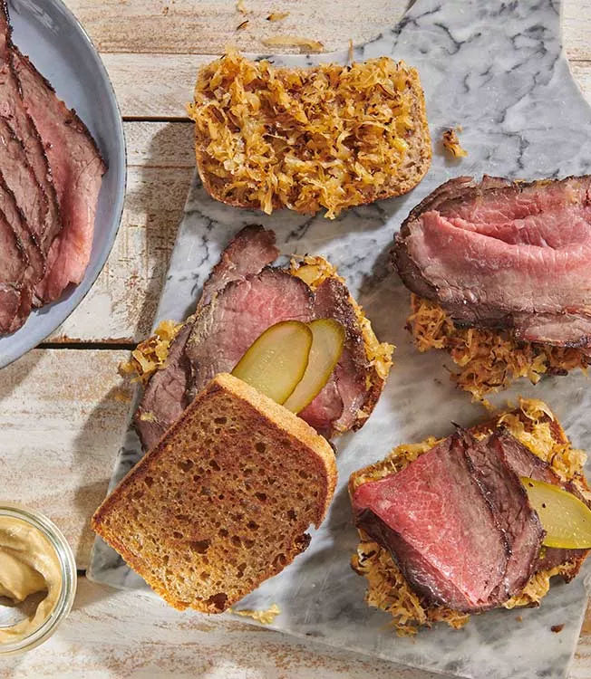 Grillattu pastrami ulkofileestä