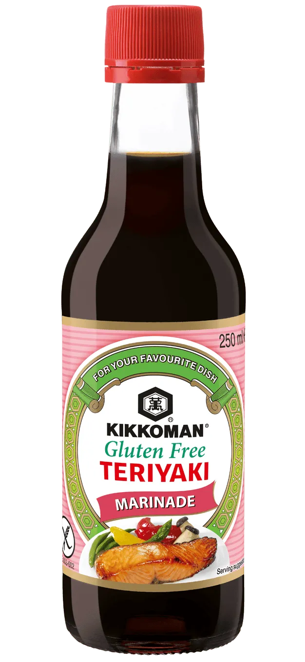 Kikkoman gluteeniton Teriyakimarinadi 250 ml pullo