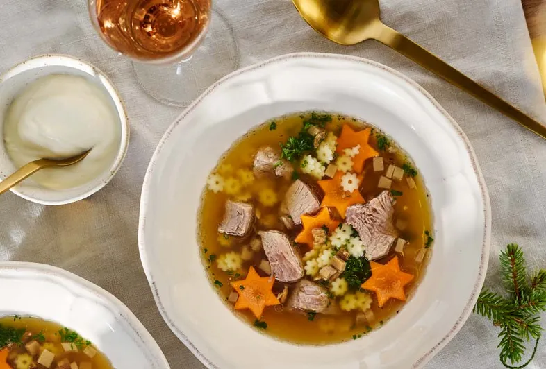 Böömiläinen kalkkunakeitto