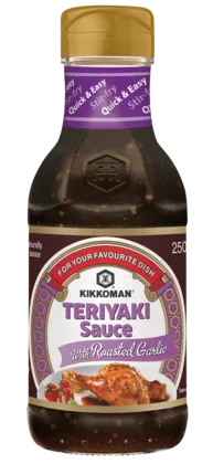 Kikkoman Paahdetuilla valkosipulilla maustettu Teriyaki-kastike