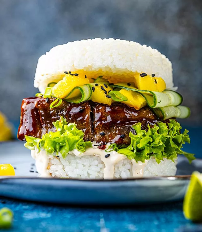 Sushiburgeri tonnikalapihvillä