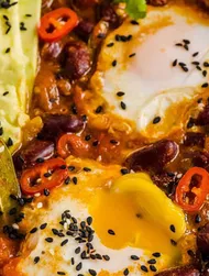 Meksikolaistyylinen shakshuka