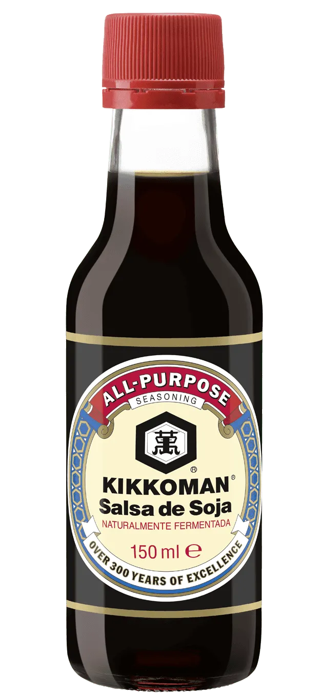 Kikkoman Salsa de Soja naturalmente fermentada Botella de 150 ml Kikkoman Salsa de Soja naturalmente fermentada Botella de 150 ml